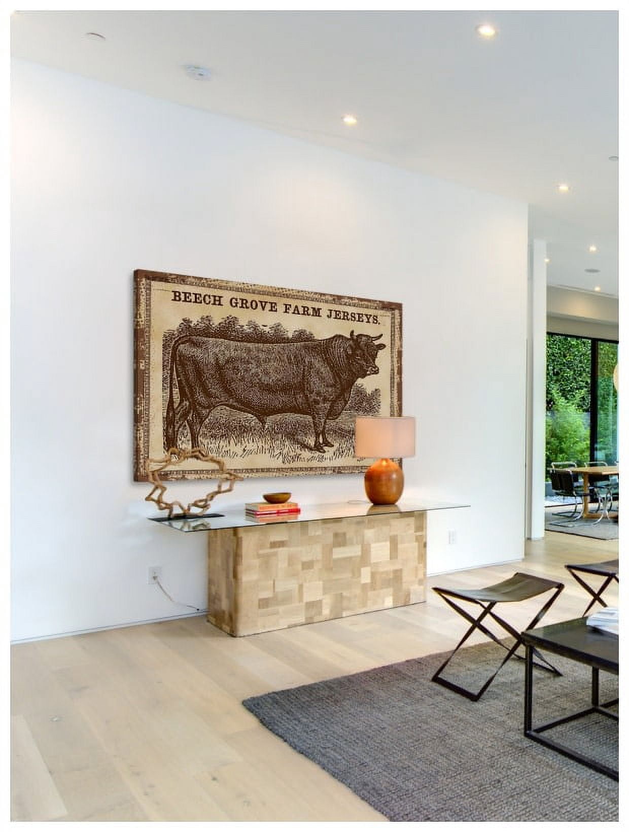 Marmont Hill "Cows Jerseys 2" Painting Print on Canvas