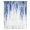 Blue, variant on Sage Green Sheer Curtains 72 Inches Long, Summer Botanical Leaves Watercolor Light Filering Curtains, Breathable Simi Curtain Privacy Drapes for Living Room Bedroom Lightweight Window Treatment