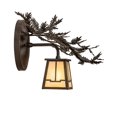 thumbnail image 4 of Meyda Tiffany 253653 10" Tall Wall Sconce - Bronze, 4 of 7
