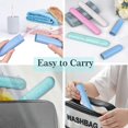 thumbnail image 2 of Toothbrush Case Travel Cover - 4 Pack Portable Toothbrush Carrier Case, Toothbrush Holder Travel, Plastic Storage Case, 2 of 5