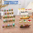 thumbnail image 7 of 10Pcs-Clear Rectangular Furniture Risers Display Stands, 7 of 7