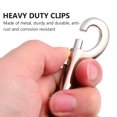 thumbnail image 3 of 4 Pcs Double Ended Trigger Hook Clip Snap Hook Long Snap Clip Heavy Duty Clips, 3 of 9