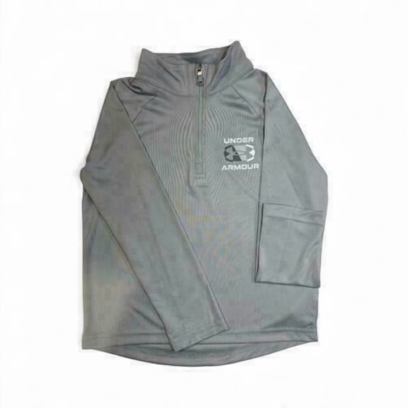 Under Armour Boys MFO Velocity 1/4 Zip Grey Size 7