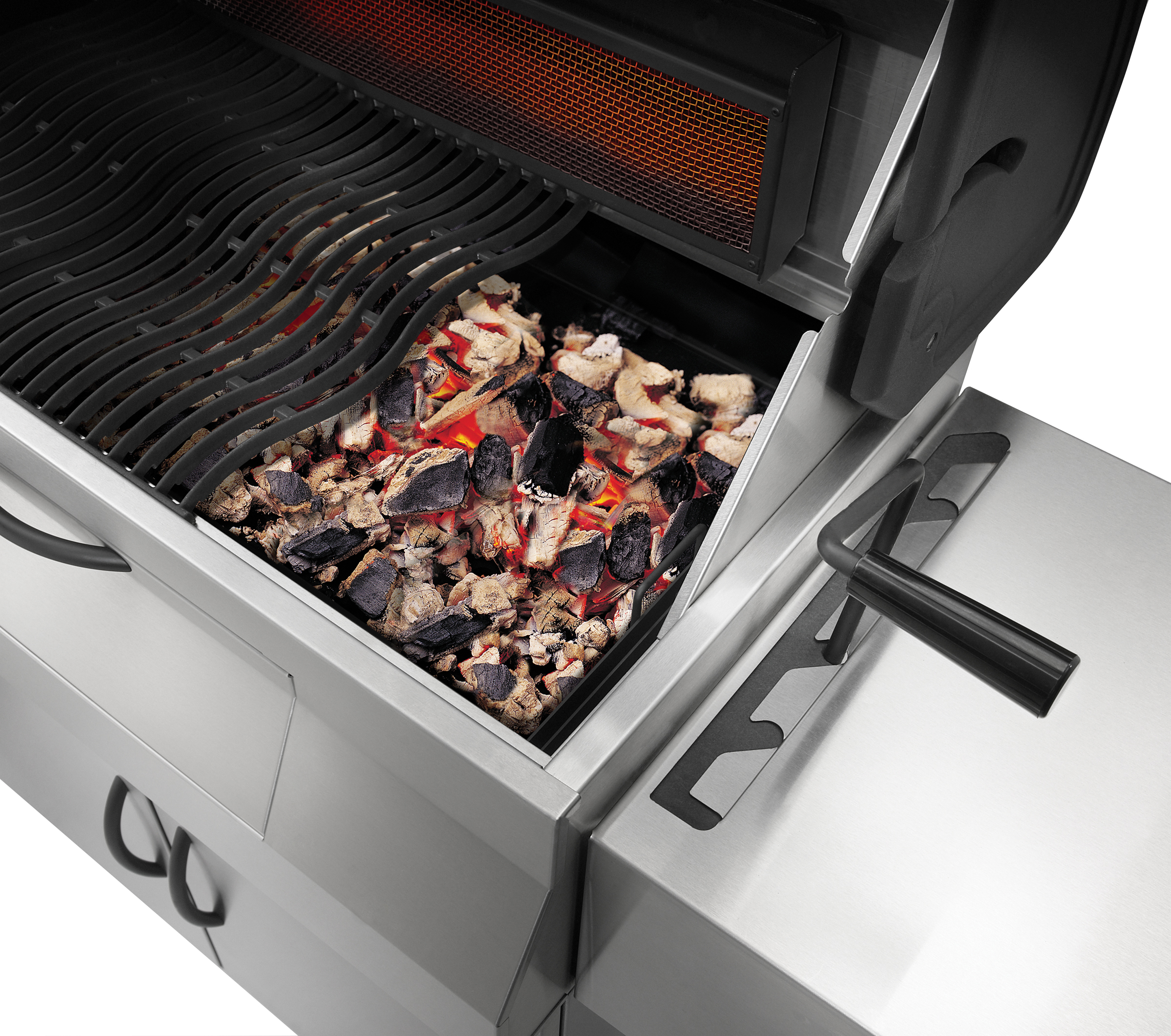 Charcoal Professional Grill, Stainless Steel - PRO605CSS - image 4 of 7