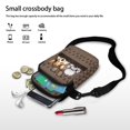 thumbnail image 7 of HELLHERO Dog Paw Messenger Bag Double Zipper Adult for Outdoor Travel 4.33x1.97x7.09, 7 of 7