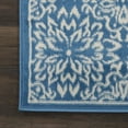 thumbnail image 3 of Walmart Bliss Modern Floral Ivory/Blue 2'3" x 7'3" Area Rug, (2' x 7'), 3 of 6