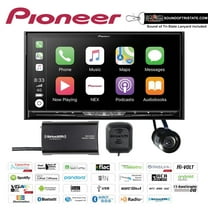 Pioneer AVIC-W8500NEX Navigation SiriusXM Tuner & Bullet Style Backup Camera