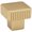 Champagne, variant on Alno A2955-MB Quadrato 1-1/4" Grooved Square Cabinet Knob / Drawer Knob - Black