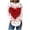 XQRN6-White, variant on VKOYWKM Womens Valentine's Day Shirts Love Graphic Tees Long Sleeve Tunic Tops Hoiday Crew Neck Loose Fit Valentine T-Shirts