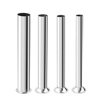 Stainless Steel Sausage Stuffing Tubes, 4 Sizes Meat Grinder Funnels, Replacement for LEM 606, 606SS, 1606, 1606SS Sausage Stuffers