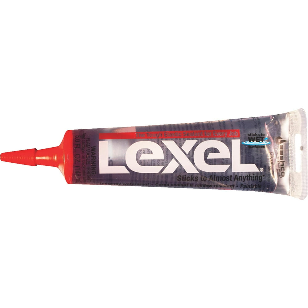 Lexel 13017 Elastomeric Sealant, White, 7 days Curing, 0 to 120 deg F