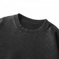 thumbnail image 3 of APEXFWDT Men's Vintage Washed Long Sleeve Top Big & Tall Casual Basic Crew Neck Shirt Relaxed Fit Pullover,S,Black, 3 of 9