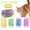 Multicolor, variant on Interactive Cat Spring Toy 4-Pack Colorful Bouncing Balls with Textured Scratcher Base, Durable Pet Toy for Indoor Exercise & Play