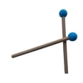 thumbnail image 3 of kusrkot 2 Pcs Bâtons de Glockenspiel Maillet en Caoutchouc pour Batteurs Praticiens Bleu, 3 of 6