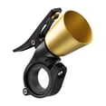 thumbnail image 1 of Mini Bike Bell Easy to Install Portable Durable Compact Bike Handlebar Bell Bike Gold, 1 of 8
