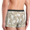 thumbnail image 3 of Disketp Retro Bunny Flower Men's Boxer Briefs,Soft and Breathable Cotton Underwear with ComfortFlex Waistband, 3 of 7