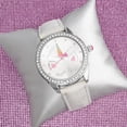 thumbnail image 5 of Luv Betsey Women's Unicorn Art Dial with Silver Case and Strap Watch, 5 of 7