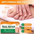 thumbnail image 3 of Toenail Fungus Treatment Extra Strength, Fungal Nail Patches, Advanced Nail Repair Strips to Restore Discolored and Damaged Nails, 32 Count, 3 of 8
