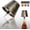 Bronze, variant on PETGLE Wireless Bottle Lamp,3 Color Stepless Dimming Wireless Wine Bottle Lamp, USB Rechargeable Touch LED Wine Bottle Lights for Home,Bar,Camping,Travel