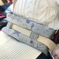 thumbnail image 3 of Beach-Themed Seatbelt Pillow for Post-Surgery Comfort - Mastectomy Breast Surgery Heart Surgery Recovery Cushion with Tropical Starfish Pattern - Soft Car Travel Pillow for Women, 3 of 7
