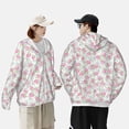 thumbnail image 5 of Fotbe Floral Men's Women's UPF 50+ Sun Protection Jacket Hooded Cooling Shirt with Pockets Hiking Outdoor Performance-, 5 of 8