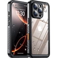 thumbnail image 1 of Funda impermeable Temdan compatible con iPhone 16 Pro Max, 1 of 8