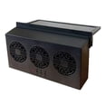thumbnail image 1 of Ventilador Ventilación Solar para Coche Ventilador Escape Refrigeración para Coche Ventilador Escape Refrigeración para Ventilación Coche Verano (negro), 1 of 9