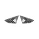 thumbnail image 3 of Cubierta Embellecedora para Persianas y Rejillas de Ventilación Traseras Triangulares de Coche para A5 S5 F5 2017-2024 con de Fibra de Carbono, 3 of 5