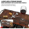 thumbnail image 3 of Wood Metal Wine Rack, 3 of 7