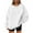 White, variant on tklpehg Oversized Sweatshirt for Women Crewneck Loose Long Sleeve Tops Lightweight Vintage Sweatshirt Going Out Tops Casual Classic Solid Color Pullover (Gray,M)