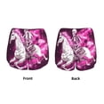 thumbnail image 3 of Daiia Skull White Horse Pattern Women's 2 in 1 Running Shorts - Lightweight Athletic Workout Gym Yoga Shorts Liner with Phone Pockets-X-Large, 3 of 7