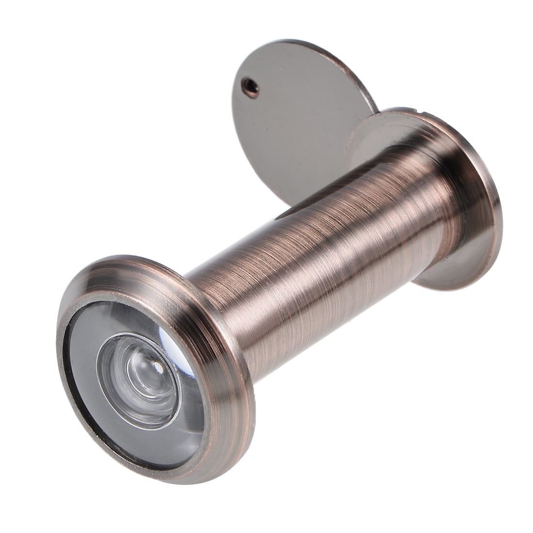 Brass 200degree Door Viewer Peephole with Cover for 55mm90mm Doors, Antique Copper Finish