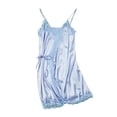 thumbnail image 1 of Camisón Corto Para Mujer, Pijama de Encaje, Camisón de Otoño E Invierno, Ropa de Dormir, Pijama de Ocio Odeerbi  ODB120729, 1 of 8