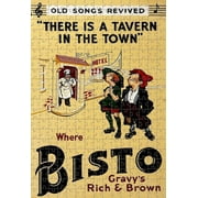 FOSHIN Jigsaw Puzzle Bistro Tavern In The Town Dish 500 Piece