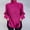 E-Hot Pink, variant on 2025 Women's Round Neck Pullover Puff Sleeve Sweaters for Women Sweater Solid Color Long Sweater Shirts for Women