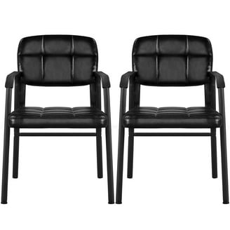 OFM Essentials Collection Bonded Leather Executive Side Chair with