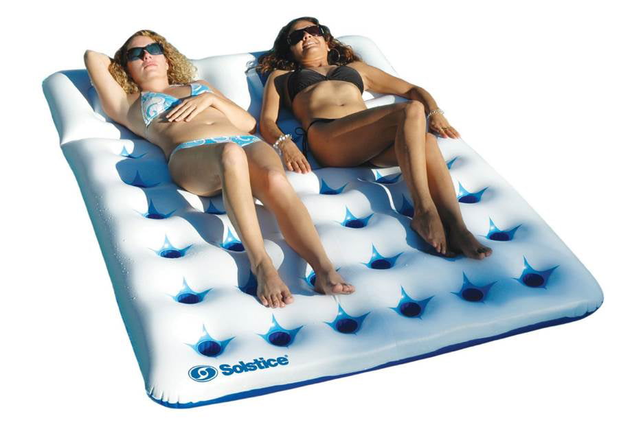 Solstice 17002 Superchill Duo Inflatable Double Tube Floating 2 Seater for sale online 