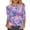 Multicolor-Shirts, variant on Jsaierl Womens 3/4 Sleeve Tops Casual Crew Neck Shirts Dressy Print Petite Blouses Classic Holiday Tunic Top S-2XL