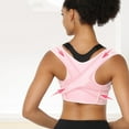thumbnail image 2 of Adjustable Posture Corrector Adjustable Breathable Posture Corrector for Men Women Students Back Support Shoulder Brace with Anti-hunchback Correction, 2 of 8