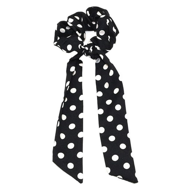 Elásticos para el cabello Scrunchies Lazo para el cabello Soporte negros 1 Zulema Gomas para el cabello para mujeres