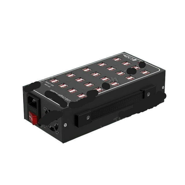300W Universal Metal Multi USB Charger Station 60 Ports Portable USB Fast Charging