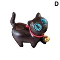thumbnail image 1 of Handmade Wood Carved Cats Decoration NEW U0K1, 1 of 9