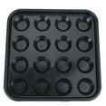thumbnail image 1 of Soporte de Plástico para Piscina, Soporte para de Billar, Soporte para Bandeja, 16 , Bla Nuevo Cola Bandeja de bolas de billar de plástico para piscina con capacidad para 16 bolas - negro, 1 of 7