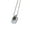 Silver Perfume bottle chain, variant on Alloy Wine Flask Necklace Fashion Necklace Comfortable Wear Necklace for Cultural Enthusiasts and Trendsetters
