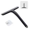 thumbnail image 1 of Shower Window Squeegee Black Cleaning Scraper 23*22cm, 1 of 5