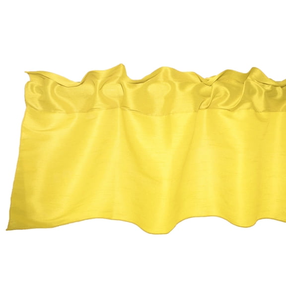 Faux Silk Dupioni Window Valance