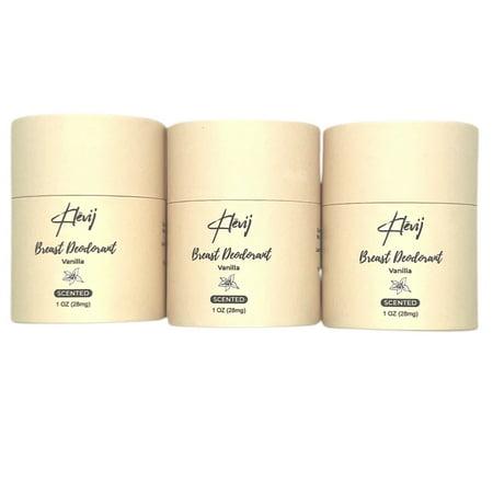 Breast Deodorant by Klevij | 3-Pack 1 oz Mix and Match | Helps Control Boob Sweat