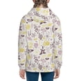 thumbnail image 6 of Kdxio Lavender Flowers Pattern Kids Boys Girls Zip Up Hoodie 3D Printed Hooded Sweatshirt Hoody Coat with Pocket 7-12 Y-Small, 6 of 6