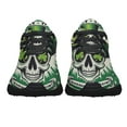 thumbnail image 5 of Let the Shenanigans Begin Skull Irish Shoes Sneakers Black Size 12, 5 of 7