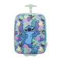 thumbnail image 2 of Disney Stitch Tropical Flower Print 2-Piece Youth EVA Wheeled Luggage & Travel Backpack Set, 2 of 7
